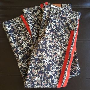 ISABEL MARANT ETOILE Fliff Printed Boyfriend Jeans